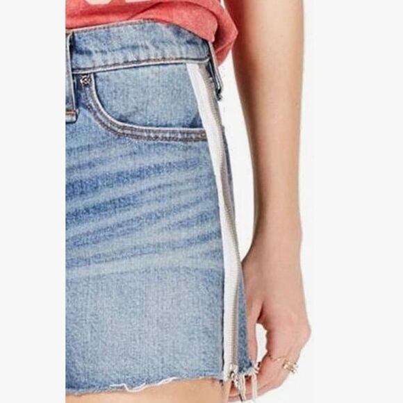 HUDSON Womens Gemma Denim Frayed Hem Cutoff Shorts Blue 28, new with tags! - Picture 7 of 15